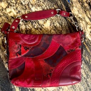 Coach Carley - Multitextured patchwork